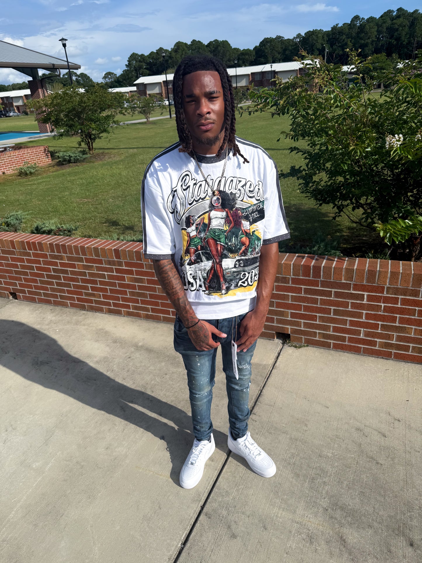 'BLOCKSTAR' TEE
