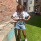 'BLOCKSTAR' CROPTOP